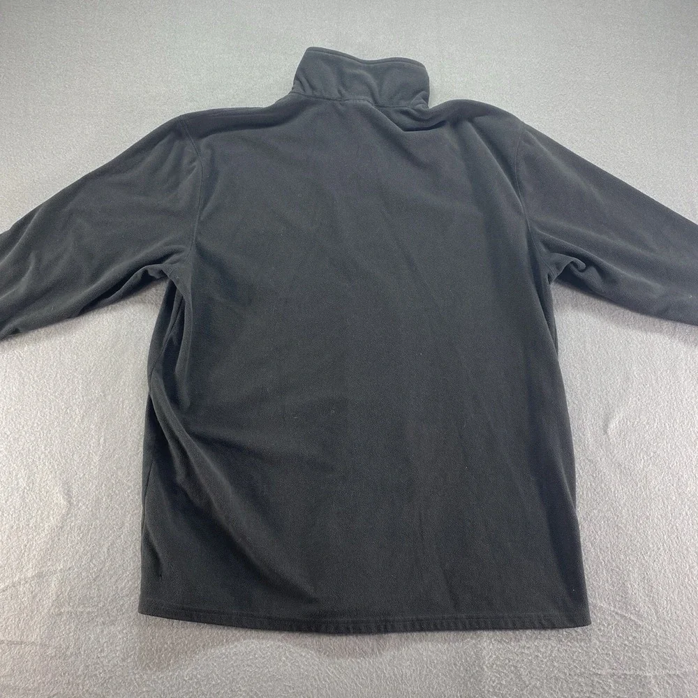 The‎ North Face Fleece Pullover Mens XL Black Excellent TKA 100 Quarter Zip